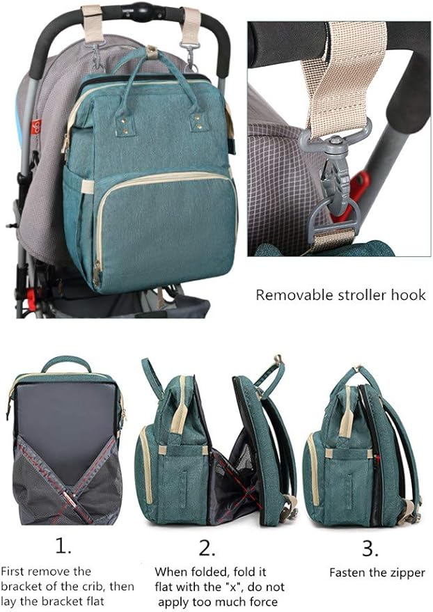 Portable Folding Crib Diaper Bag Multi-Function™ My Store