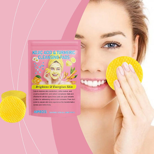 Turmeric Kojic Acid Exfoliating Cleansing Pads